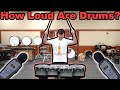 Measuring How Loud All of My Drums Are