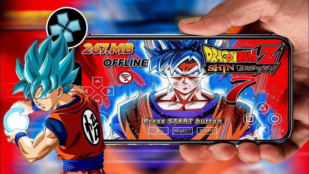 Dragon Ball Shin Budokai 2 Mod DBZ Shin Budokai 7ppsspp