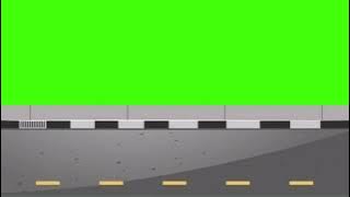 Greenscreen Mentahan Jalan Raya