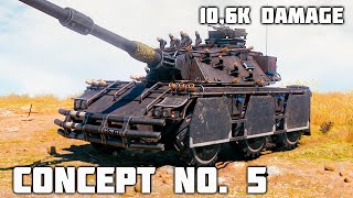 Concept No. 5 WoT – 5Kills, 10,6K Damage