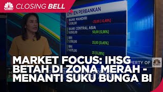 IHSG Betah di Zona Merah – Menanti Rilis Suku Bunga BI