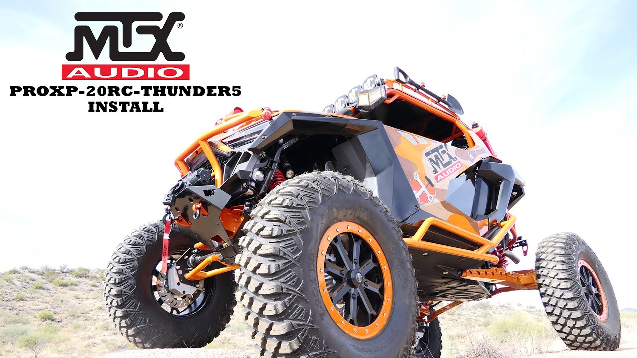 5-Speaker Audio System for Polaris RZR Pro XP Vehicles w