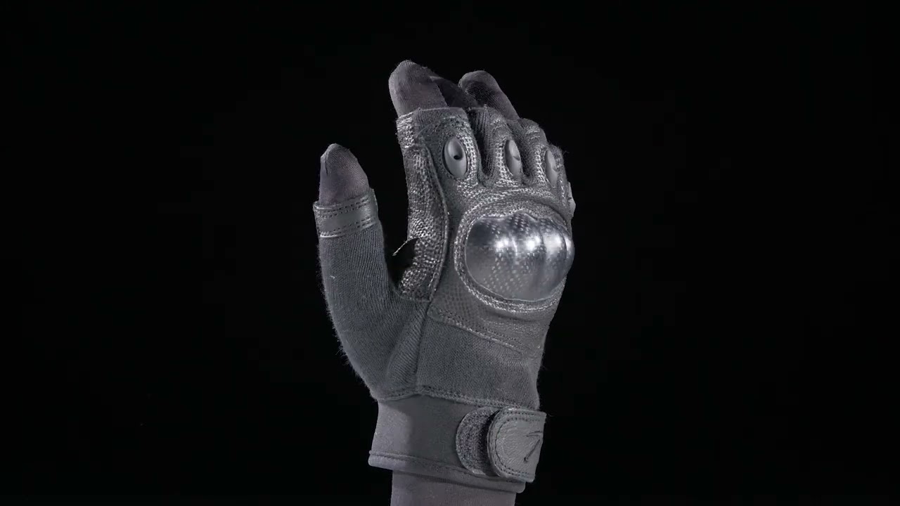 Warrior Gloves F-Type - Fingerless Cut Resistant Hard Knuckle Tactical —  Atomic Defense