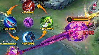 FRANCO FULL DAMAGE BUILD 2024!! (MUST TRY) | USED THIS DAMAGE BUILD FOR FRANCO BROKEN DAMAGE ~ MLBB