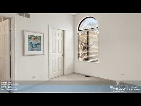 648 Golf Lane, Lake Barrington, IL home video tour