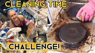 HOW LONG WILL THIS CLEANING TAKE? | Super Dirty Home!