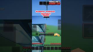 Minecraft PE Hardest parkour In mobile 📱 😎 #minecraft #parkour