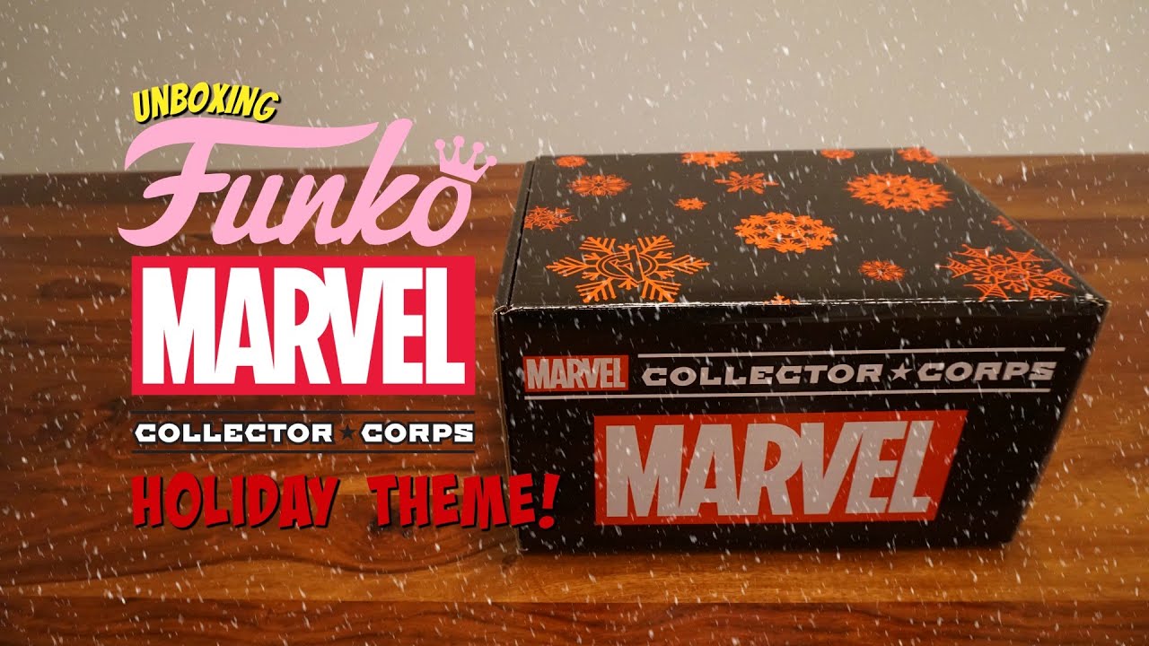 Unboxing: Funko Marvel Collector Corps - Holiday Theme 2019