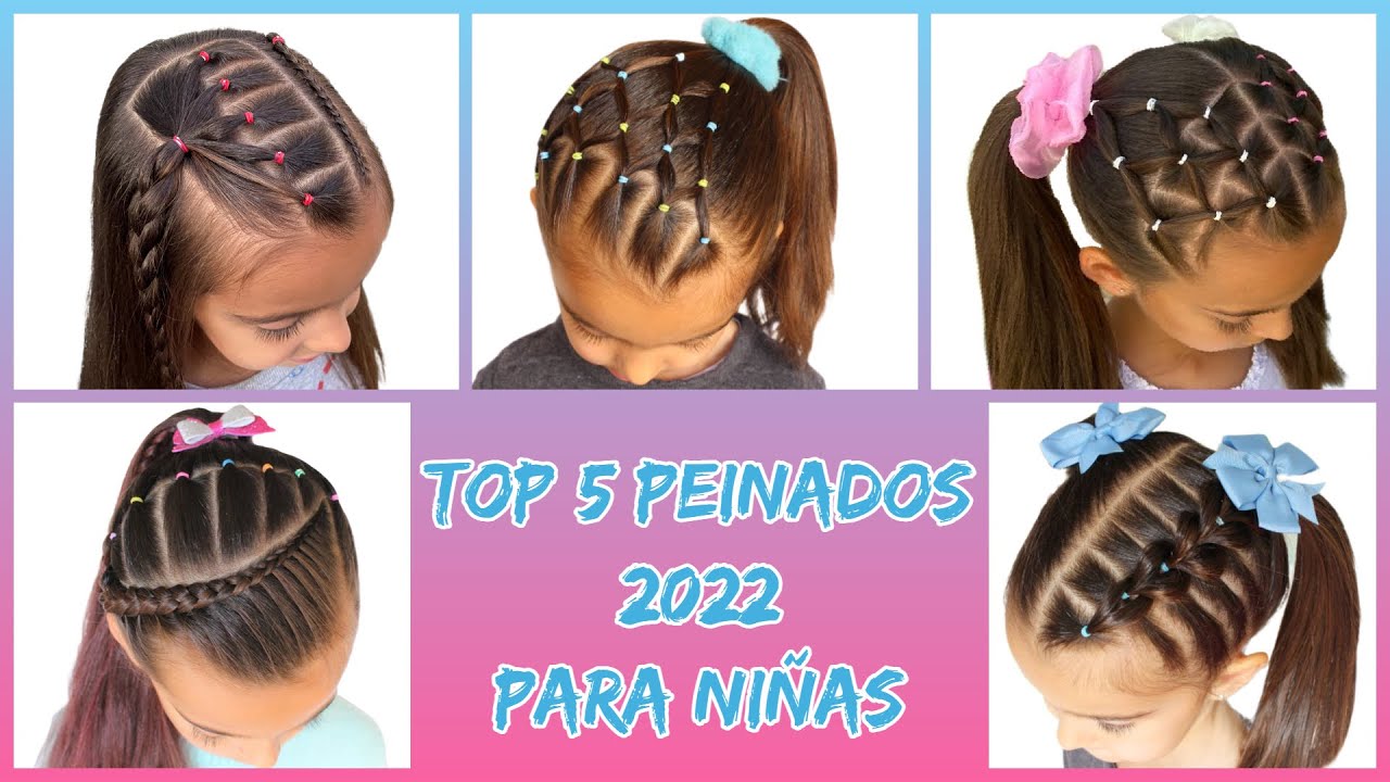 Nueva Zelanda cortar a tajos Bolos TOP 5 PEINADOS PARA NIÑAS 2022 CABELLO CORTO 🌈✨ FÁCILES Y BONITOS / EASY  HAIRSTYLES FOR LITTLE GIRLS - YouTube