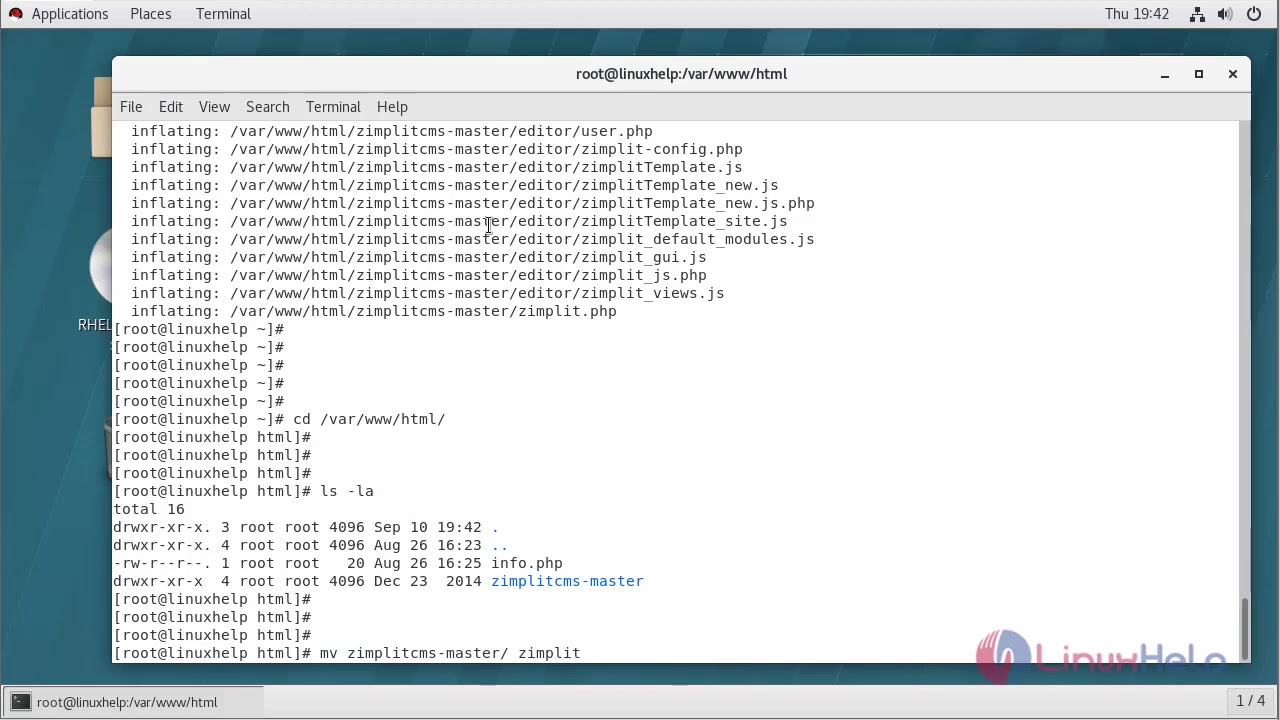 How to Install Zimplit CMS on RHEL7.6 - YouTube