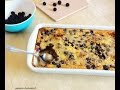 Recette du clafoutis aux mûres et chocolat blanc