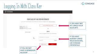 Registering for you WebAssign course if you already have a WebAssign account