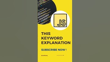 This Keyword Explanation |  Scope of This | JavaScript Interview Question #shorts #html #css #js