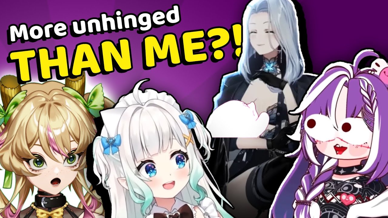 ARE THESE VTUBERS EVEN MORE UNHINGED THAN ME?!?