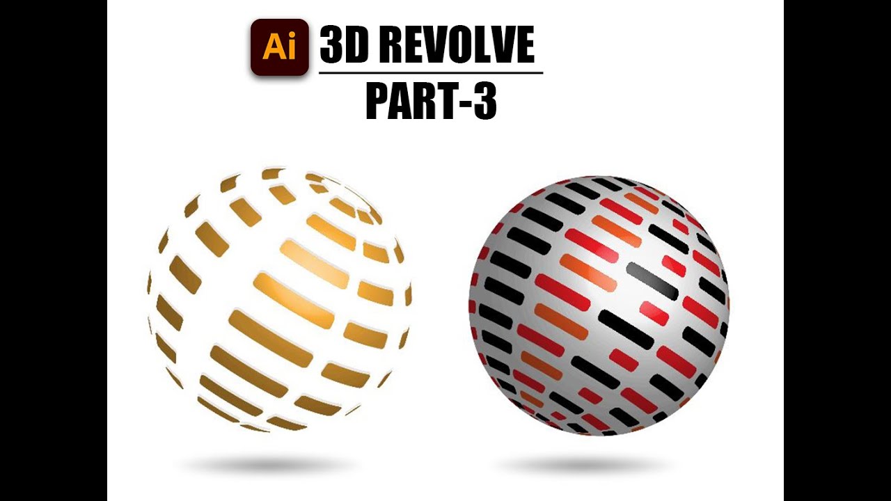 3D REVOLVE & SYMBOLS CLASS-6|