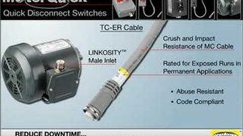 Hubbell Wiring Devices MotorQuick Quick Disconnect Switches
