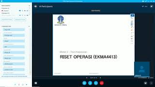 2018 2 Riset Operasi UTT OL2 21092018