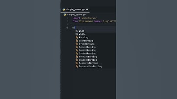 Simple Python HTTP Server With Just 5 lines