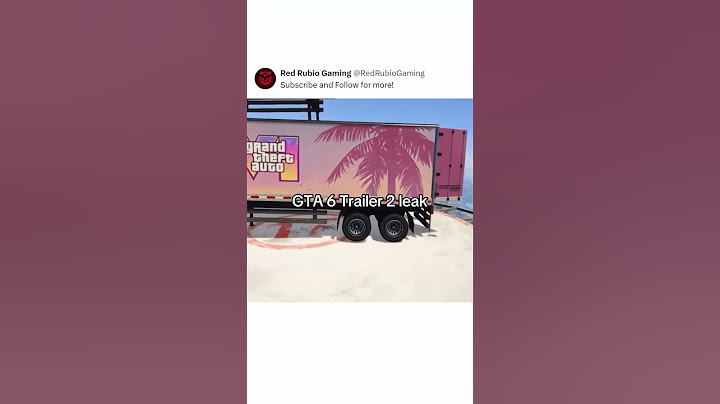 GTA 6 Trailer 2 LEAKED?? It's messy....#gta6 #gta6delayed #gta6trailer