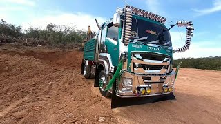 มาชมรถหล่อ Isuzu Forward FTR 240 กับ Hino 500 Victor fg8j เครื่อง 240