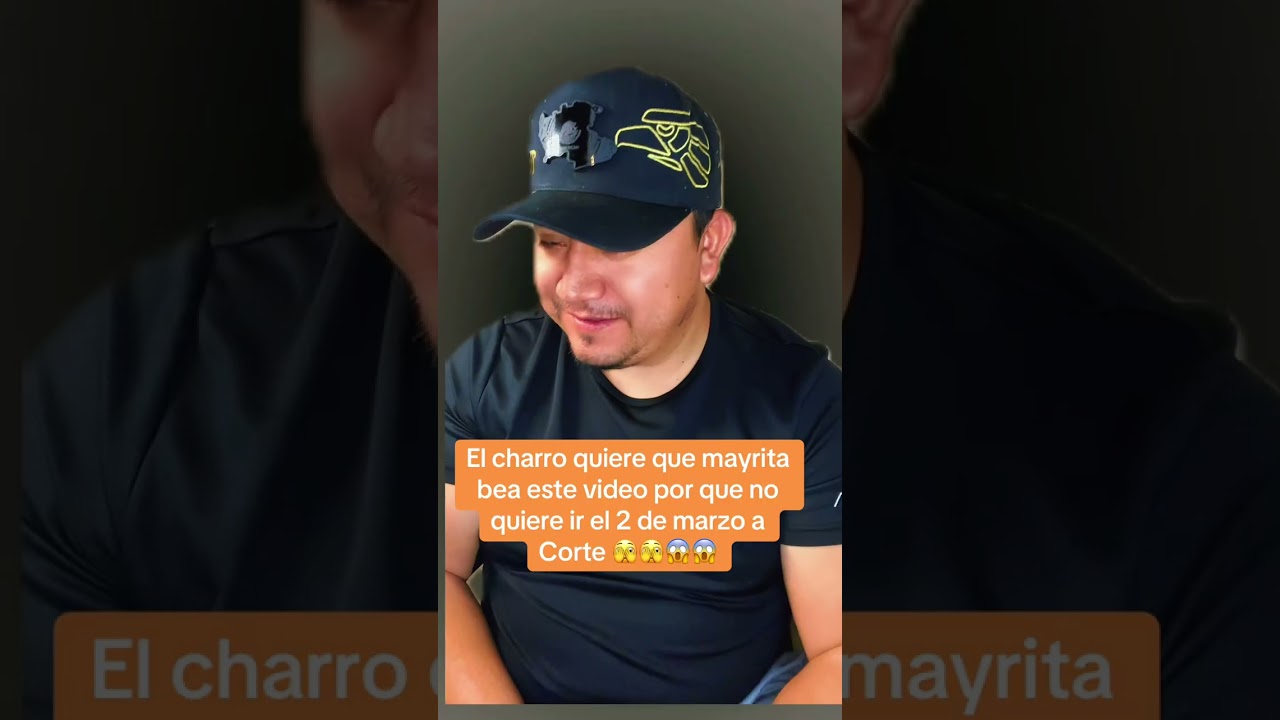 El charro le suplica à la mayrita no llevarlo a Corte el 2 de marzo 😭😭😭#elcharroylamayrita 