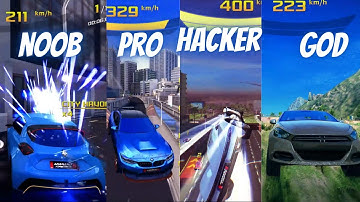 Noob vs Pro vs Hacker vs God