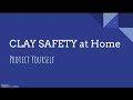 Clay safety at home