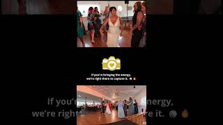 When the wedding reception dance floor opens... 🪩🔥