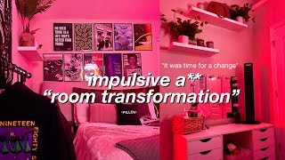 an EXTREME impulsive room transformation