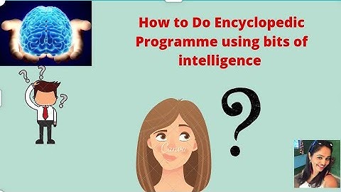 How to Do Encyclopedic Programme using Flashcards | Bits of Intelligence | Demo available | RB
