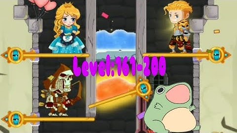 How to loot Level: 161-200 pin pull & hero rescue - All levels solution gameplay walkthrough part 5