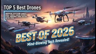 Top 5 Best Drones of 2025! (4K Camera, GPS &amp; Long Range)