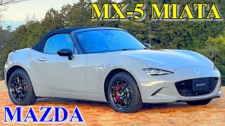 2024 MAZDA MX-5 MIATA RS NEW - exterior &amp; interior overview