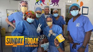 Sunday Mug Shots: Medical team helps children in Ghana