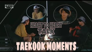 TAEKOOK MOMENTS - BTS IN THE SOOP EP6 A HEART TO HEART TALK (ENG SUB) FULL VIDEO