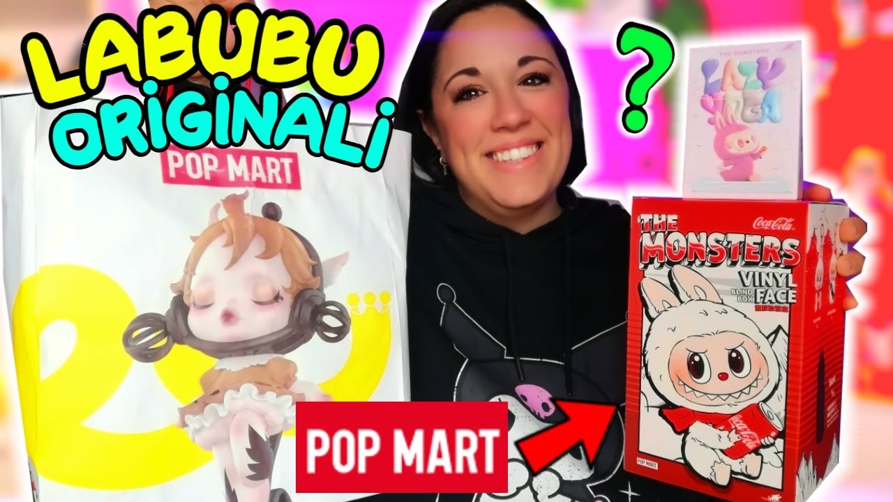 Apro LABUBU ORIGINALI comprati da POP MART! QUALI TROVERO'?