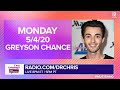 Greyson Chance joins Dr. Chris Donaghue to answer your mental health questions - 05/04/20