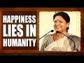 Where Happiness Lies? In Humanity? Jayanthisri Balakrishnan | Kalyanamalai