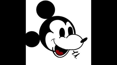 Digitally Drawing Old School Mickey Mouse l Procreate l Timelapse Artist