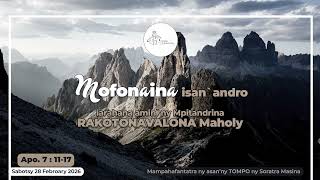 Mofonaina isan'andro anio Sabotsy 28 Febroary 2026. #FJKM_Ambohitantely Mofonaina isan'andro anio Sabotsy 28 Febroary 2026. #FJKM_Ambohitantely