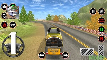 Mini Coach Bus Game: Euro Bus Gameplay Walkthrough Part 1 (Android)