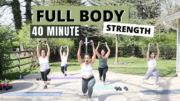 Full Body Strength Workout | At Home Dumbbells Cir...