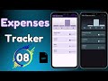Flutter Expense Tracker App | Creating a Custom List Item with the Card &amp; Spacer Widgets