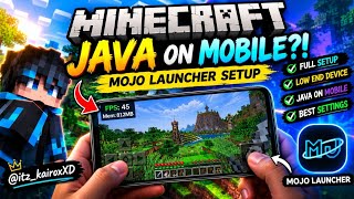MOJO Launcher FULL Setup for LOW END Device 🔥 | Minecraft Java on Android | 400+ FPS