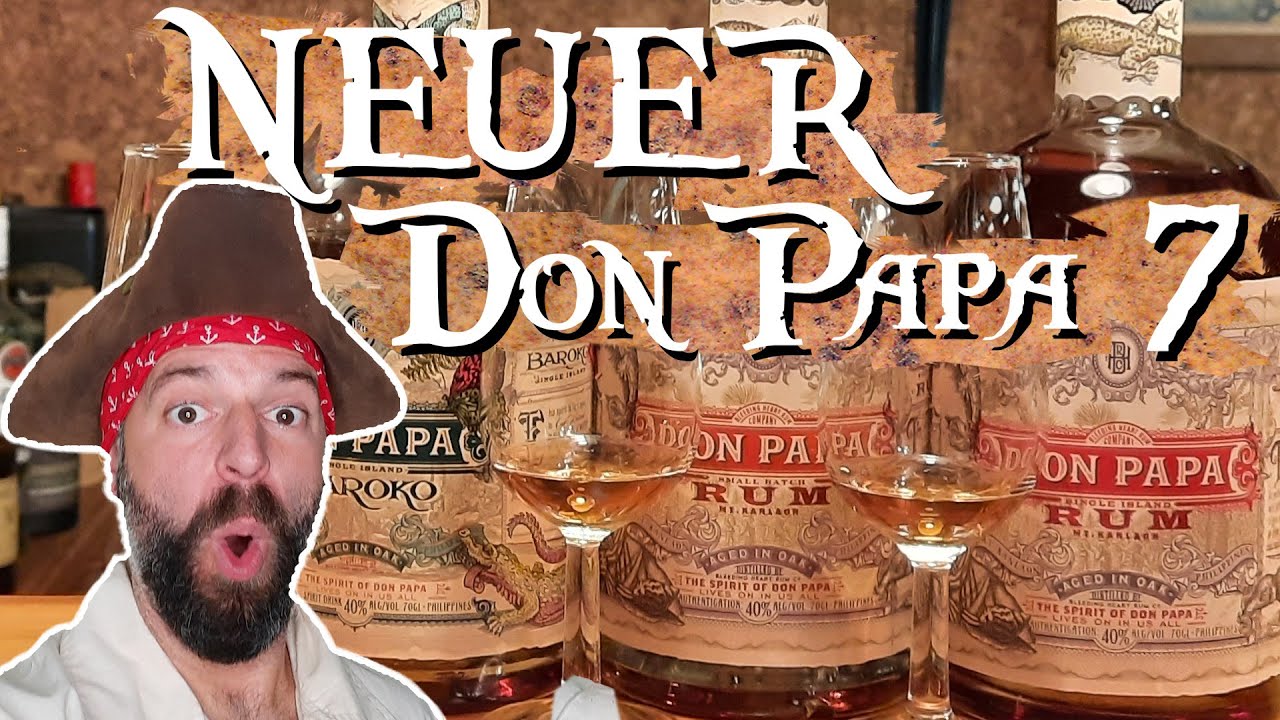 Don Papa BAROKO Rhum 40% Vol. 0,7L En Boîte Cadeau Avec Flasque - Édition Limitée