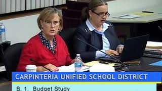 CUSD Special Board Meeting 2nd Interim Report 03 19 19