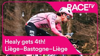 BEN HEALY IS A WEATHER WHISPERER?!? | Liège-Bastogne-Liège | RaceTV | EF Education-EasyPost