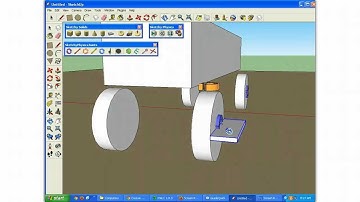 Sketchup and Sketchy Physics Car Tutorial 2
