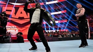 R truth making laugh to Brock Lesnar , Randy Orton and Roman Reigns