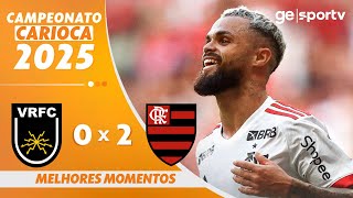 Thumbnail for VOLTA REDONDA 0 X 2 FLAMENGO | MELHORES MOMENTOS | 5ª RODADA DO CAMPEONATO PAULISTA 2025